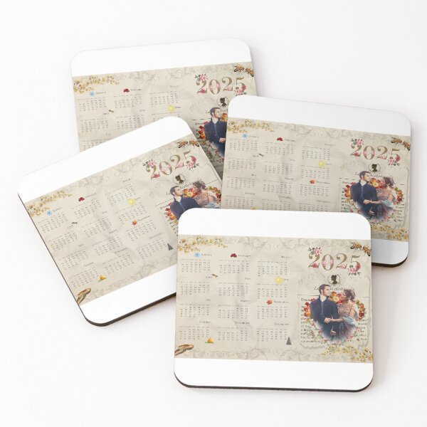 Item preview, Anthony Bridgerton & Kate Bridgerton Lady Whistledown Society Papers 2025 Calendar Netflix designed and sold by KamiTrendz.