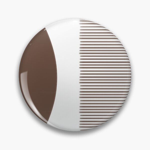 Item preview, Minimalist Abstract Design with Shapes and Linear Patterns in Brown Tones designed and sold by Beautiful art store.
