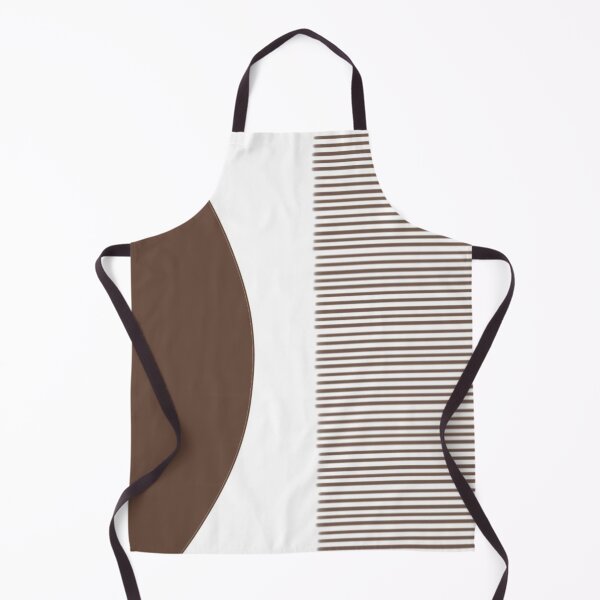 Item preview, Minimalist Abstract Design with Shapes and Linear Patterns in Brown Tones designed and sold by Beautiful art store.