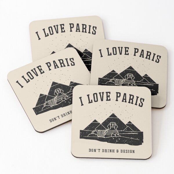 Item preview, City Name Skyline Paris Giza Funny designed and sold by popanato.