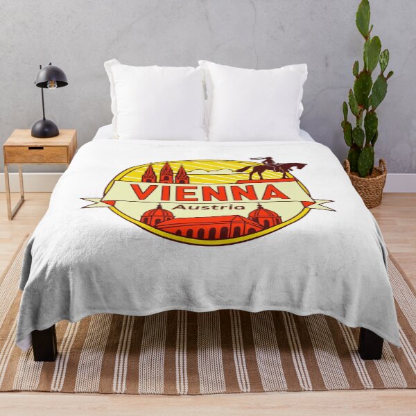 Item preview, Vienna Austria Travel Retro Emblem - Vintage Style Souvenir Design designed and sold by Timegraf.