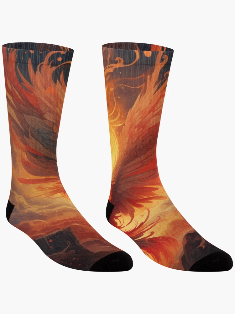 Thumbnail 3 of 5, Socks, Phoenix designed and sold by Rtymer.