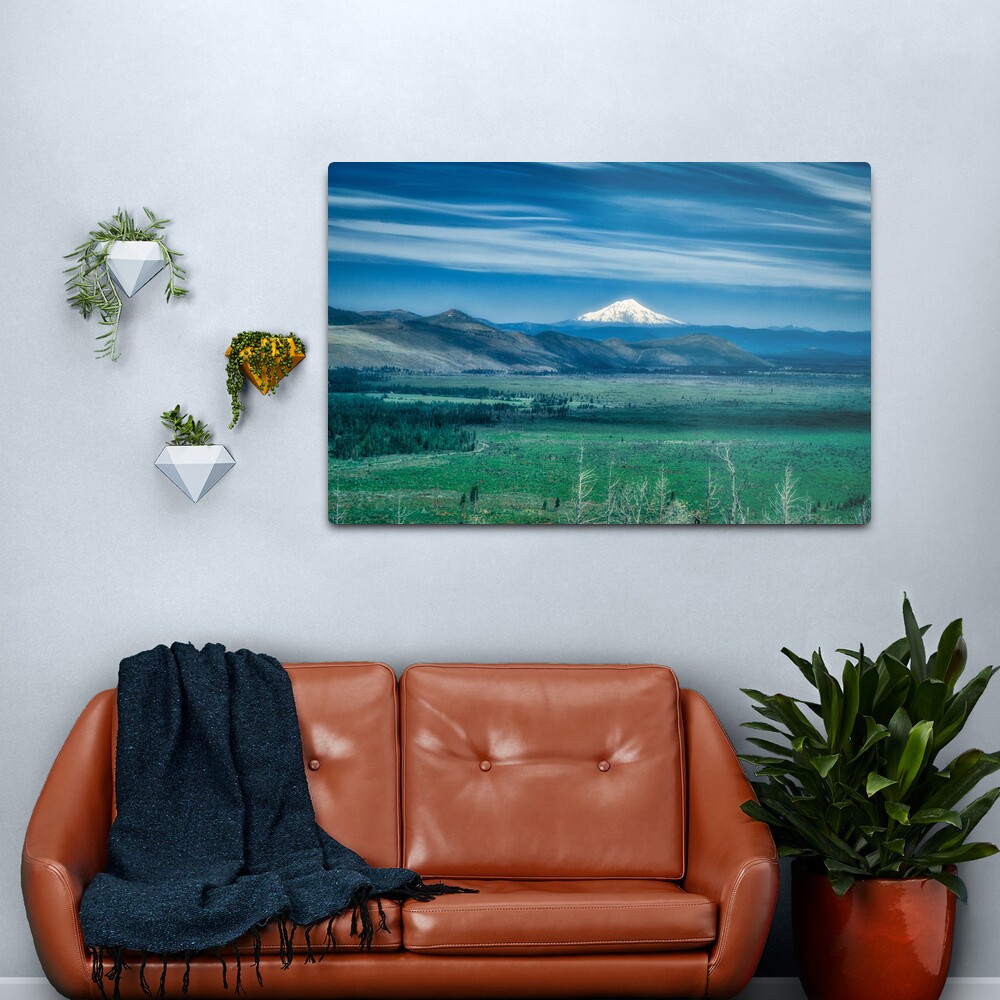 Hat Creek Rim - PCT view of Mt. Shasta Metal Print