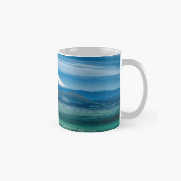 Hat Creek Rim - PCT view of Mt. Shasta Classic Mug