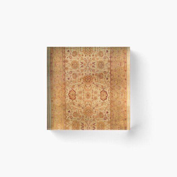 Item preview, Antique Indian Amritsar Rug designed and sold by Vicky Brago-Mitchell®.