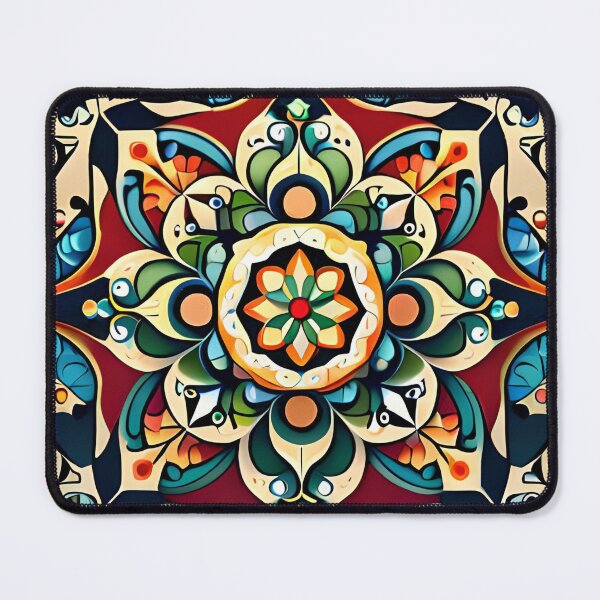 Item preview, Filigree Art Elegant & Royal Cardinal Directions Flower Mandala designed and sold by Zeporas Castle.