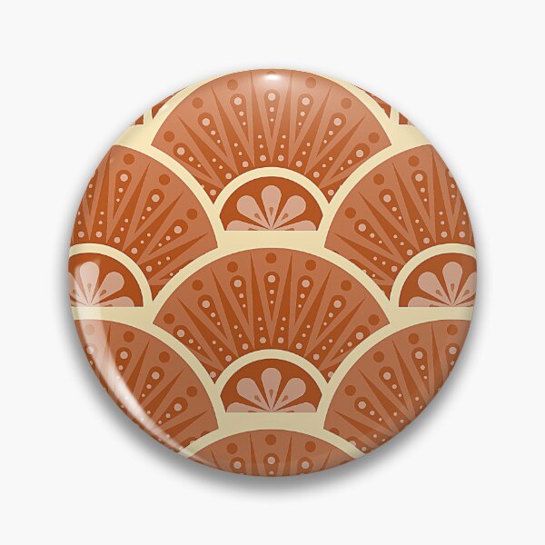 Item preview, Earth Tone And Cream Art Deco Sophisticated Pattern designed and sold by DEC02.