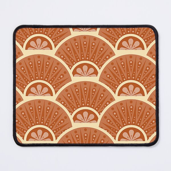 Item preview, Earth Tone And Cream Art Deco Sophisticated Pattern designed and sold by DEC02.