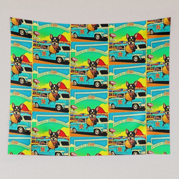 Item preview, Vintage Taco Bell Chihuahua Dog  designed and sold by Earth Nature Creations.