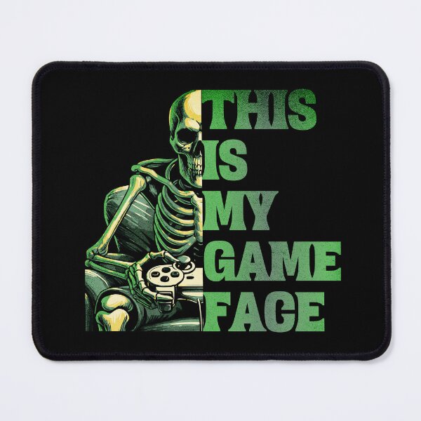 Item preview, This is My Game face designed and sold by NuttySqueaky.