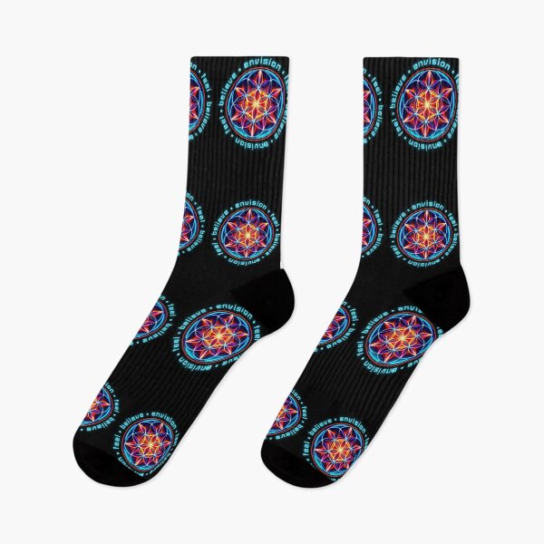 Item preview, Sacred Geometry Cymatics Vibration & Seed of Life Cyan designed and sold by Zeporas Castle.