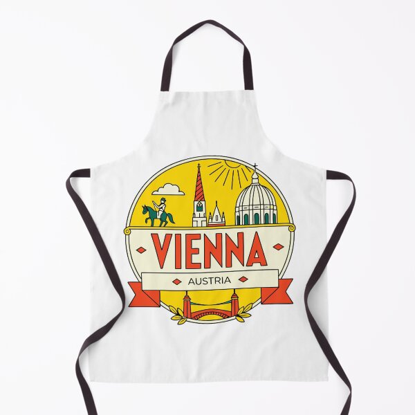 Item preview, Vienna Austria Travel Retro Emblem - Vintage Style Souvenir Design designed and sold by Timegraf.
