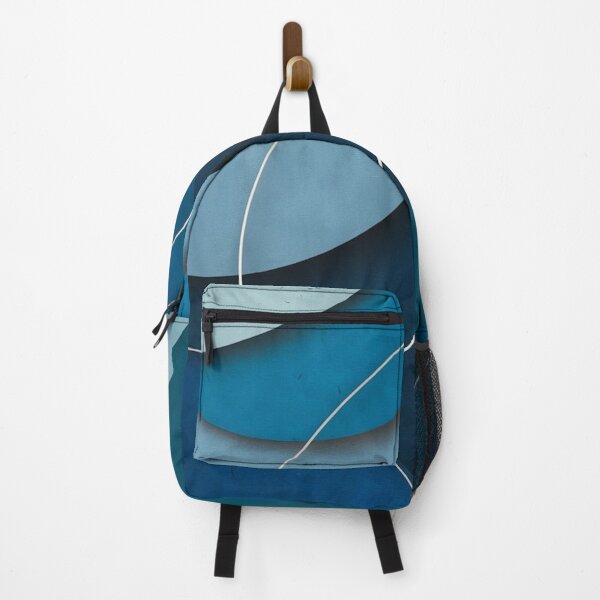 Item preview, Elegant Blue Waves with Abstract Curves designed and sold by Ed & Harmony.