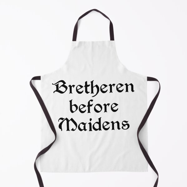Item preview, Bretheren before Maidens (black letters) designed and sold by Goth-It-Covered.