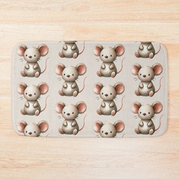 Item preview, Silly grey mouse designed and sold by DaintyDooodles.