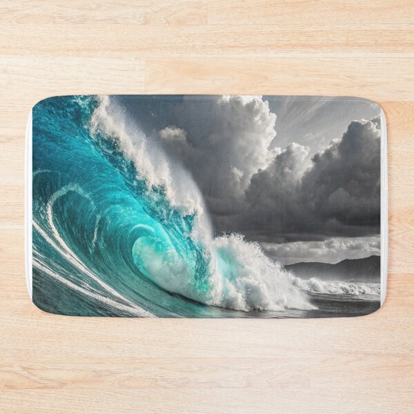 Item preview, Majestic Wave: Nature’s Power Meets Digital Elegance designed and sold by fc2c.