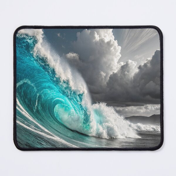 Item preview, Majestic Wave: Nature’s Power Meets Digital Elegance designed and sold by fc2c.