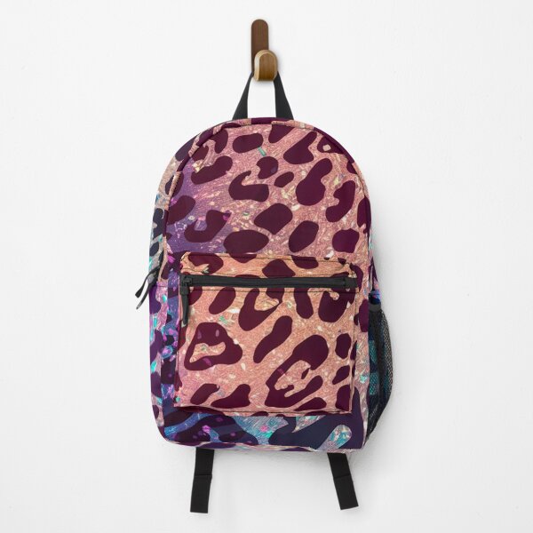 Item preview, Leopard Print in Purple and Blue Glitter Pattern designed and sold by Ed & Harmony.