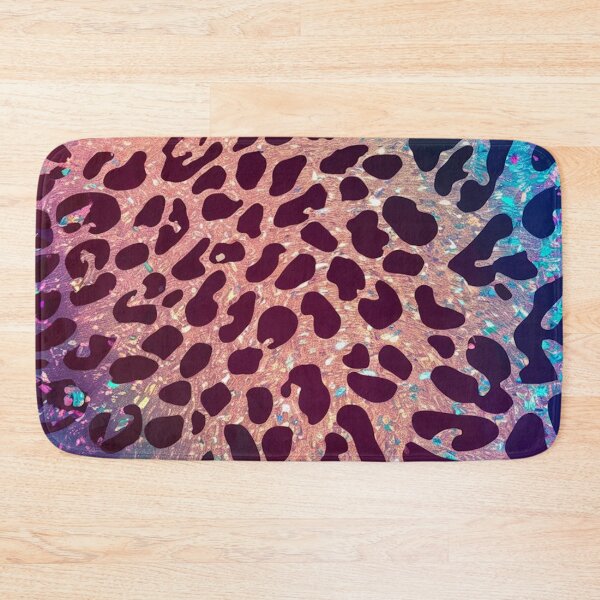 Item preview, Leopard Print in Purple and Blue Glitter Pattern  designed and sold by Ed & Harmony.