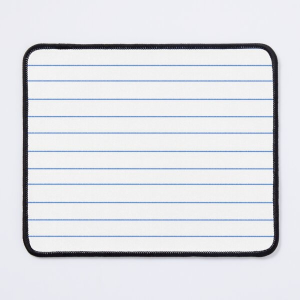 Item preview, Top View of Blank Lined Paper with Blue Horizontal Lines designed and sold by Beautiful art store.
