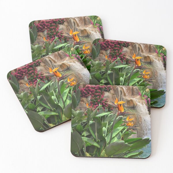 Item preview, Aves del paraíso junto a la cascada del Bellagio designed and sold by MangoSeeds.