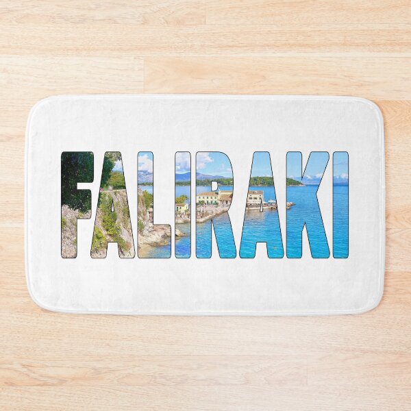 Item preview, FALIRAKI - Bathing Beach Corfu Greece Stunning Day designed and sold by Adam Gormley.