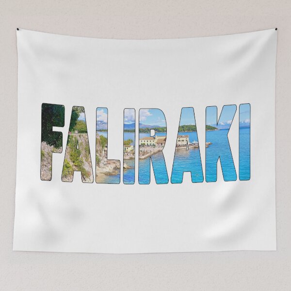 Item preview, FALIRAKI - Bathing Beach Corfu Greece Stunning Day designed and sold by Adam Gormley.