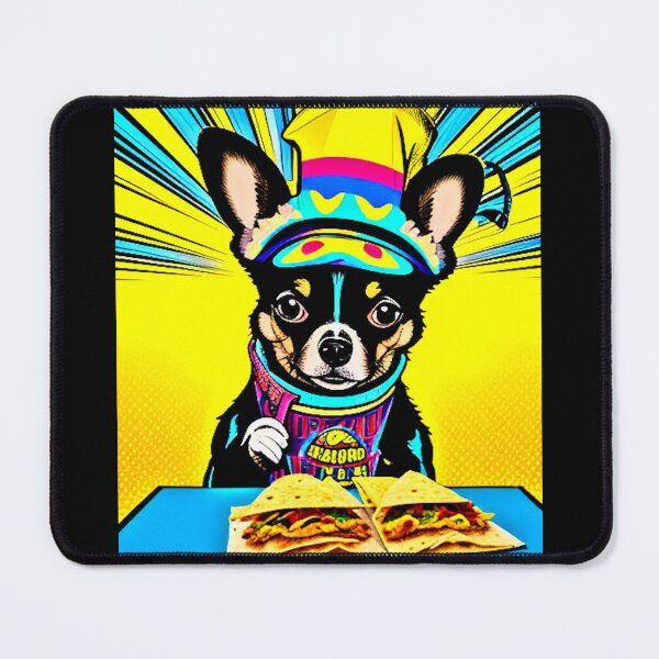 Item preview, Bright Pop Art Taco Bell Chihuahua Dog  designed and sold by Earth Nature Creations.
