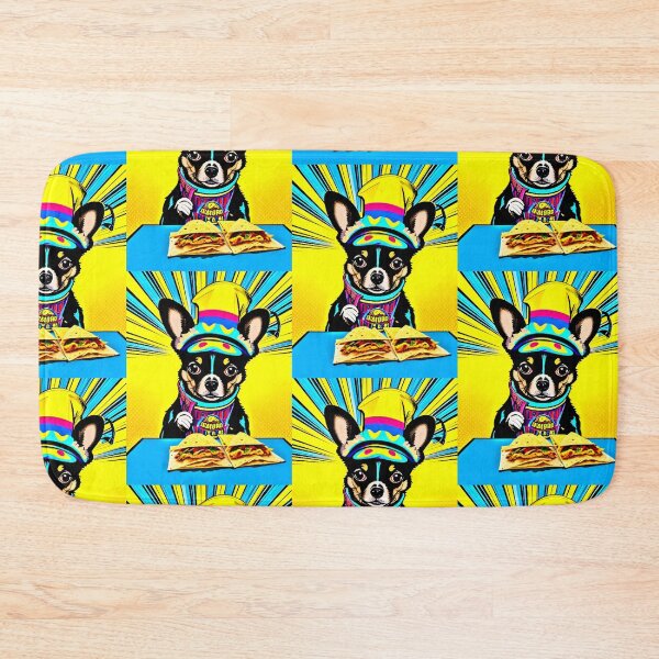 Item preview, Bright Pop Art Taco Bell Chihuahua Dog  designed and sold by Earth Nature Creations.