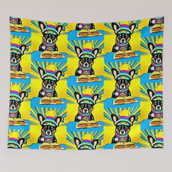 Item preview, Bright Pop Art Taco Bell Chihuahua Dog  designed and sold by Earth Nature Creations.