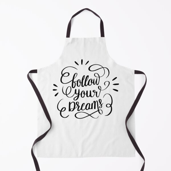 Item preview, Elegant Modern Follow Your Dreams Motivational Inspirational Hand Lettering Calligraphy Christmas Holiday Celebration designed and sold by wenjunior.