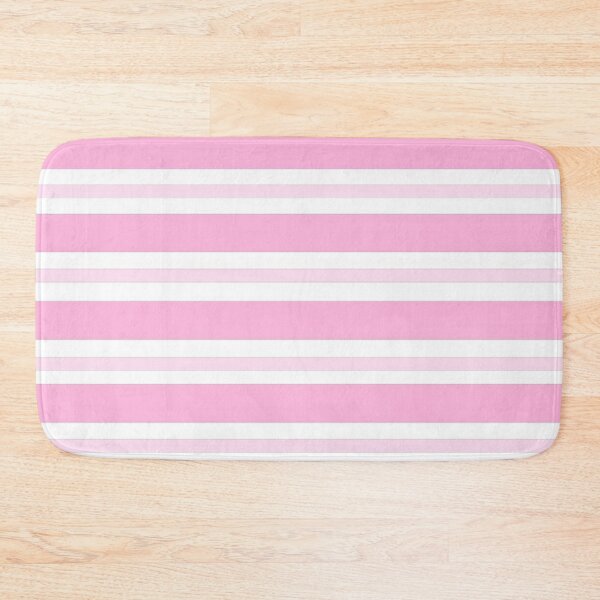 Item preview, Pink and White Horizontal Striped Pattern With Minimalistic Design and Pastel Colors designed and sold by Beautiful art store.