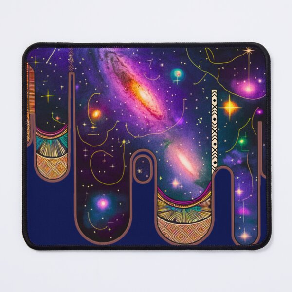 Item preview, Galaxy Space and Tribal Patterns designed and sold by DreamsArtwear.