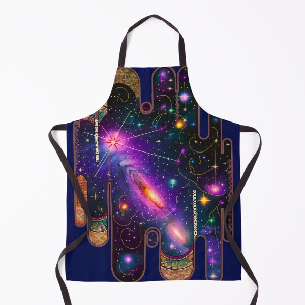 Aperçu de l'œuvre Espace galactique et motifs tribaux créée et vendue par DreamsArtwear.