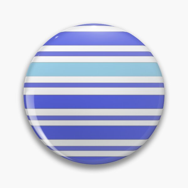 Item preview, Horizontal Blue and White Striped Pattern  designed and sold by Beautiful art store.