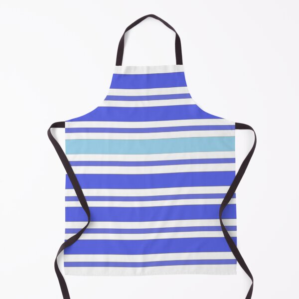 Item preview, Horizontal Blue and White Striped Pattern designed and sold by Beautiful art store.