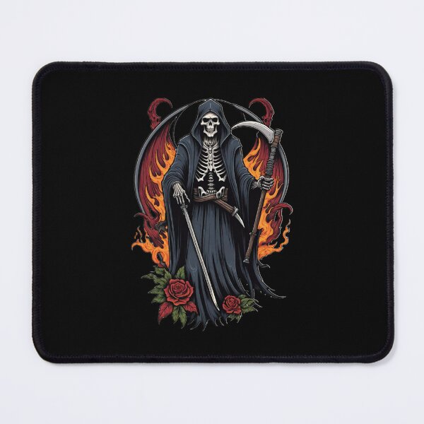 Item preview, Grim reaper tattoo style designed and sold by Heaven Welch.