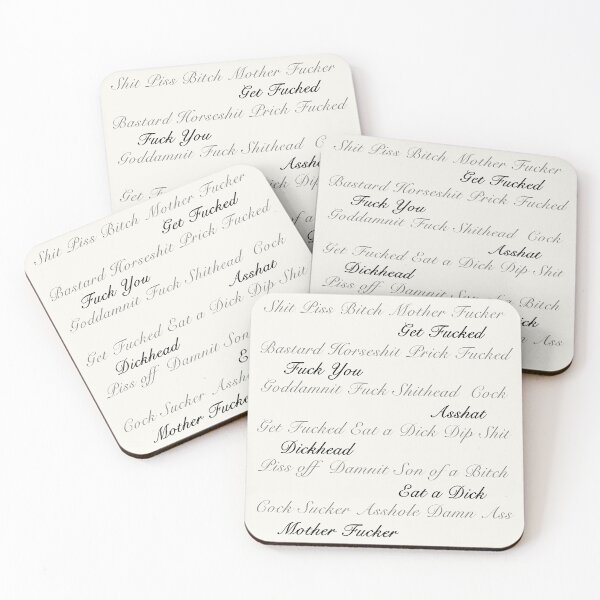 Item preview, Bad words decor designed and sold by Wil2liam4 Designs.