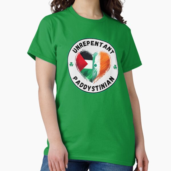 Item preview, Unrepentant Paddystinian - Ireland Palestine Solidarity designed and sold by Urban-Celt.