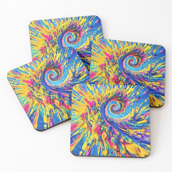 Item preview, Ethereal Vortex: Dynamic Paint Explosion designed and sold by blackhalt.