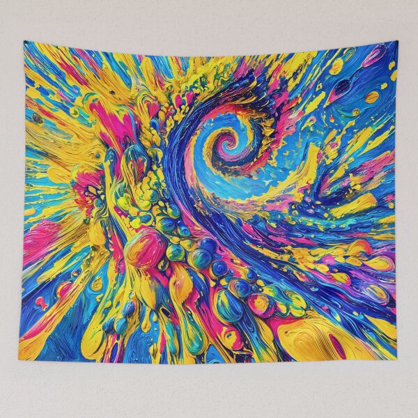Item preview, Ethereal Vortex: Dynamic Paint Explosion designed and sold by blackhalt.