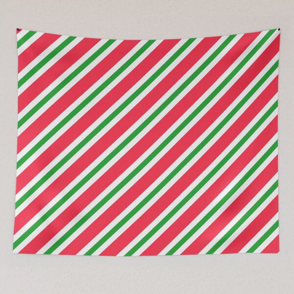 Item preview, Christmas Candy Cane Stripes designed and sold by newburyboutique.