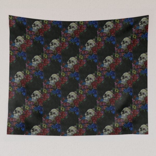 Item preview, Flower Skull designed and sold by HantaN6.