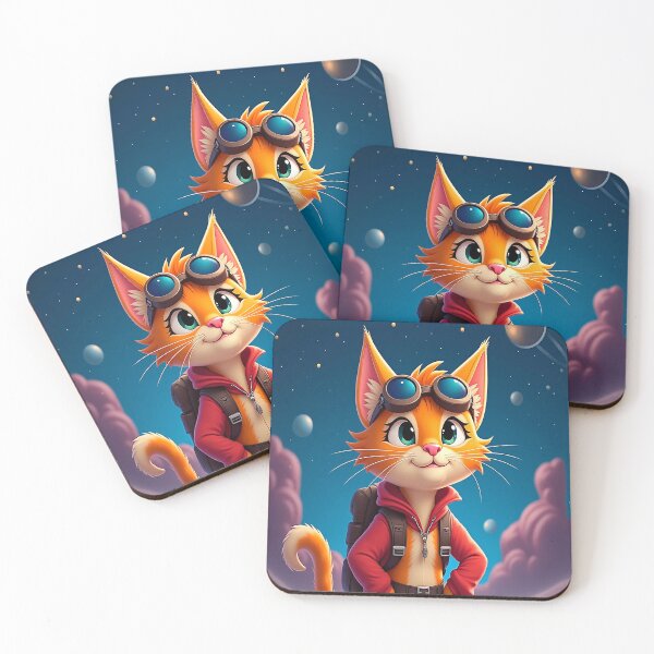 Item preview, space cat designed and sold by cubifx.