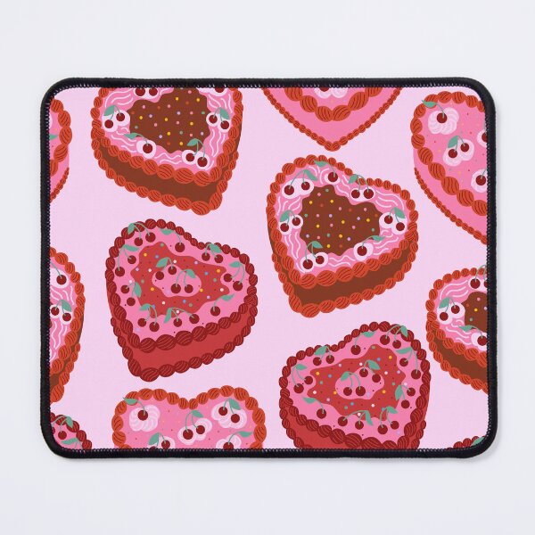 Item preview, PINK COQUETTE VALENTINE HEART-SHAPED CAKE designed and sold by newburyboutique.