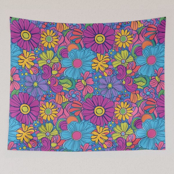 Item preview, Psychedelic Flowers designed and sold by Djarainj.