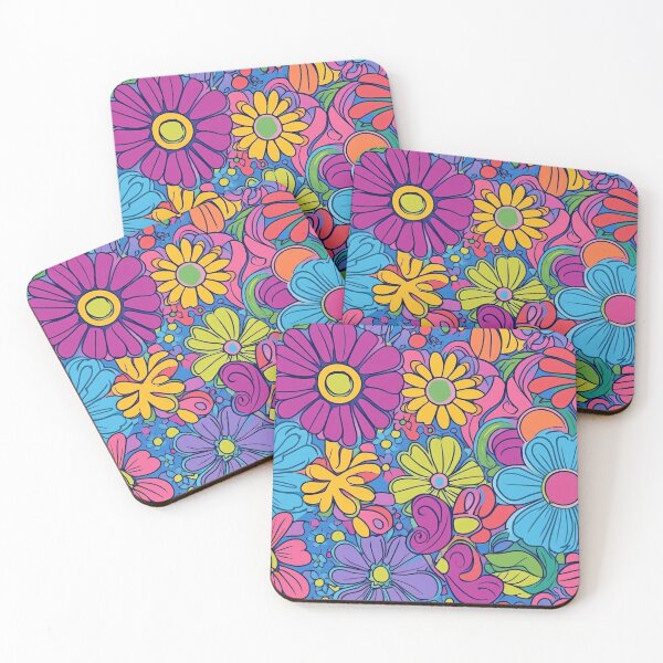Item preview, Psychedelic Flowers designed and sold by Djarainj.