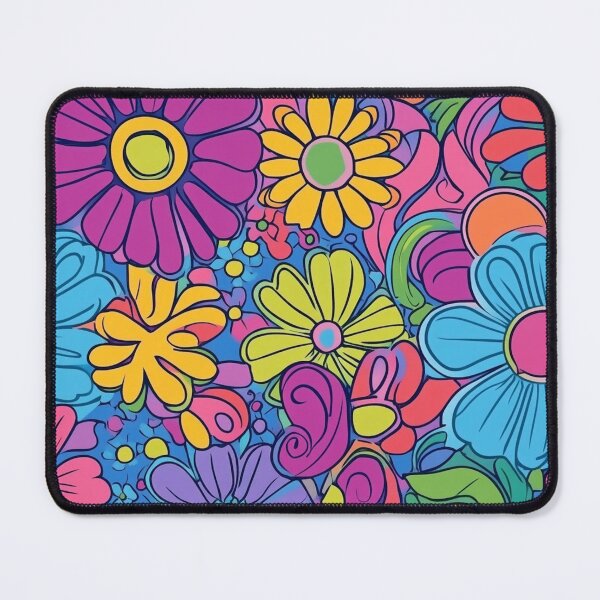 Item preview, Psychedelic Flowers designed and sold by Djarainj.