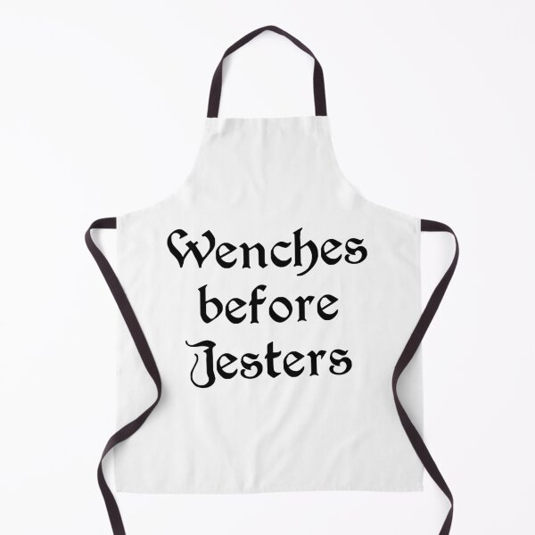 Item preview, Wenches before Jesters (black letters) designed and sold by Goth-It-Covered.