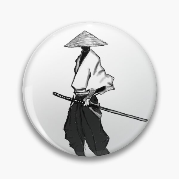 Item preview, Black and white samurai designed and sold by R0dri29.
